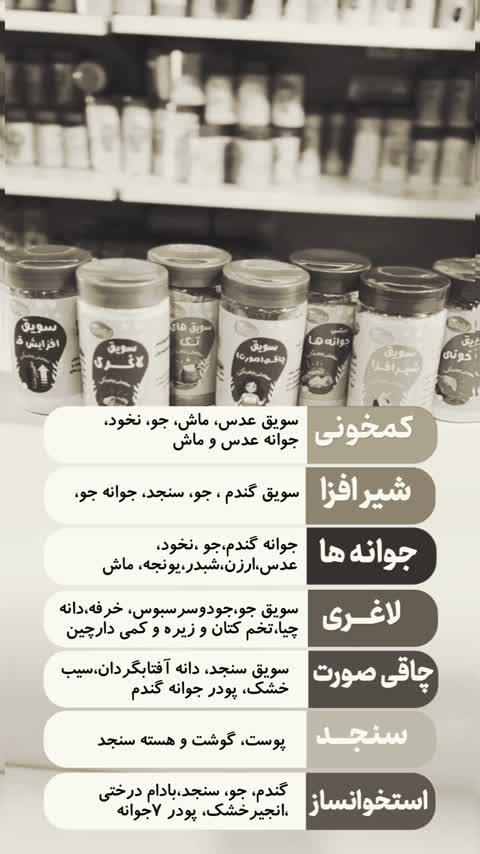 سویق صورت افزایش حجم طبیعی صورت با ترکیبات مقوی
