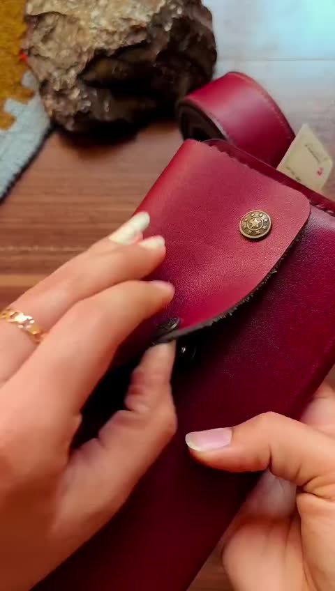 کیف پول و مدارک چرم طبیعی زنانه هدیه یلدا و روز مادر