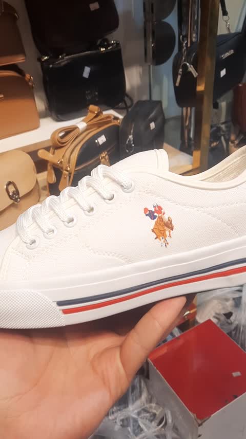 ونس سفید برند polo