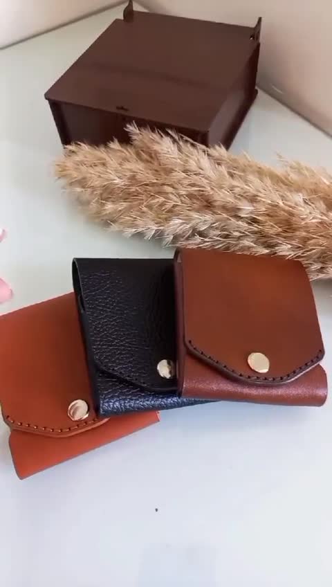 کیف پول جیبی و جاکارتی چرمی 