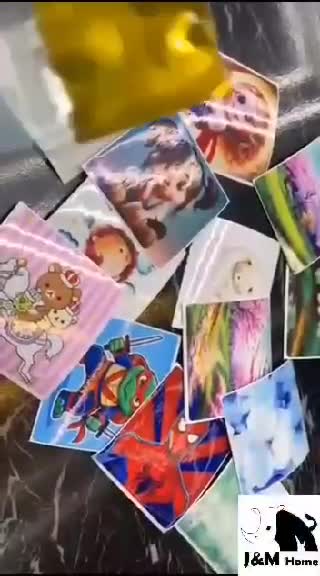 استیکر پریز فانتزی ابعاد 8*8 بسته 5تایی 