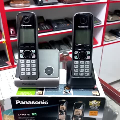گوشی تلفن بی سیم پاناسونیک مدل KX-TG6712، ساخت مالزی، منو فارسی