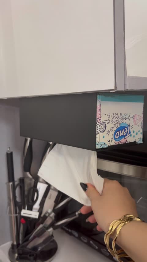 جادستمال کاغذی زیرکابینتی