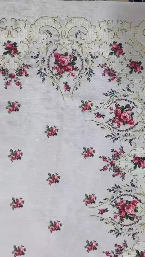 زیر سفره و رومیزی شانل طرح 3