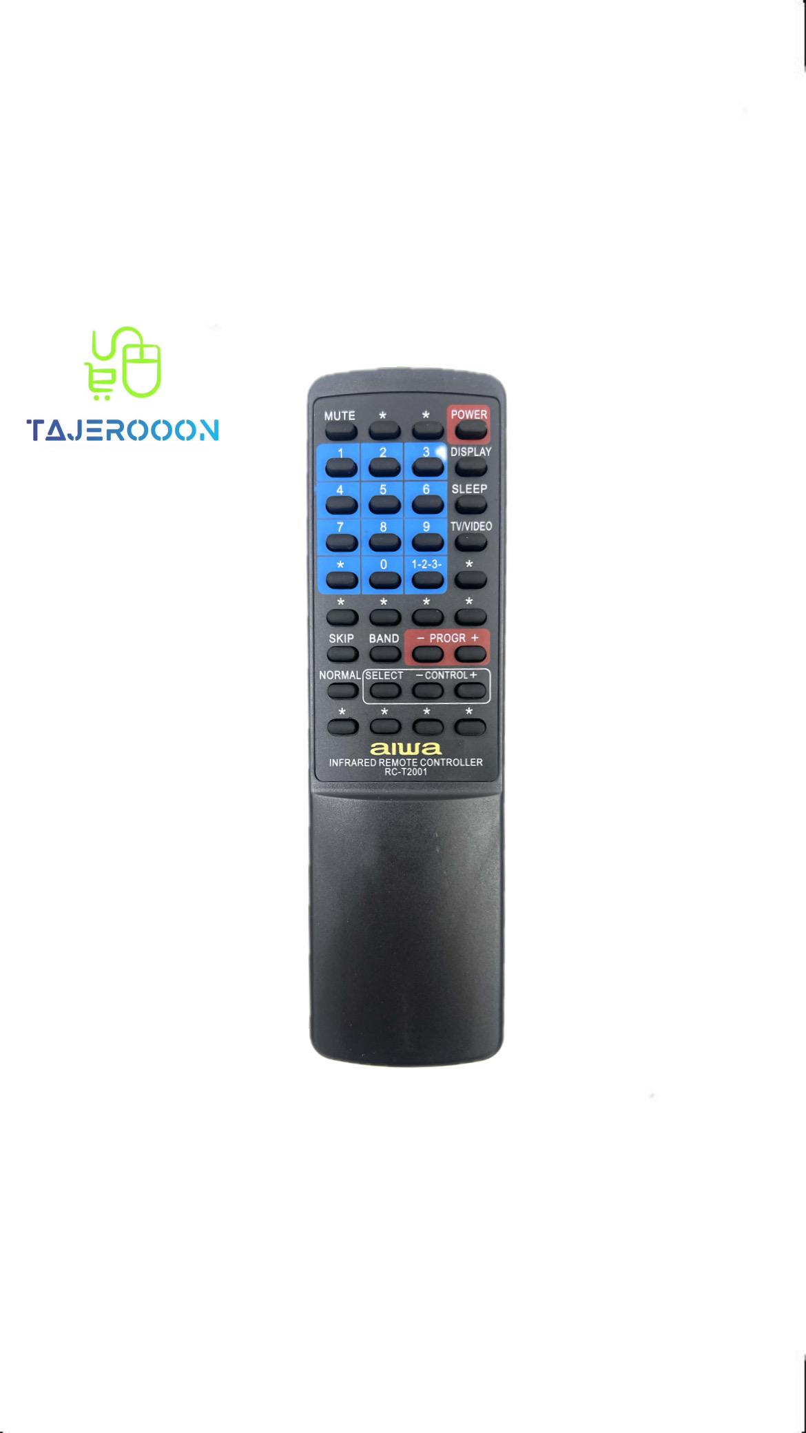 ریموت کنترل تلویزیون آیوا RC-T2001