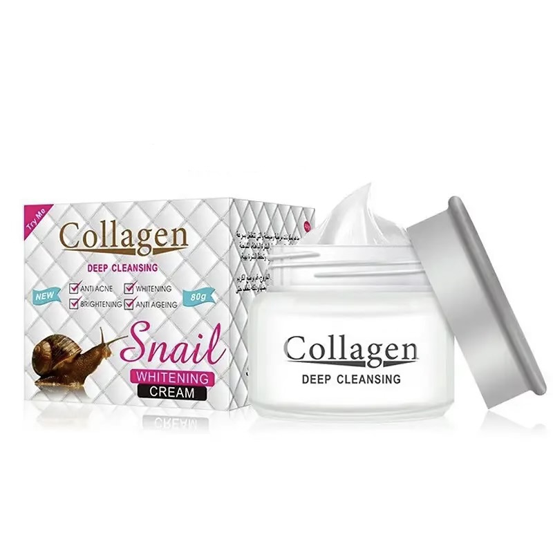 کرم حلزون کلاژن Collagen Snail Whitening Cream