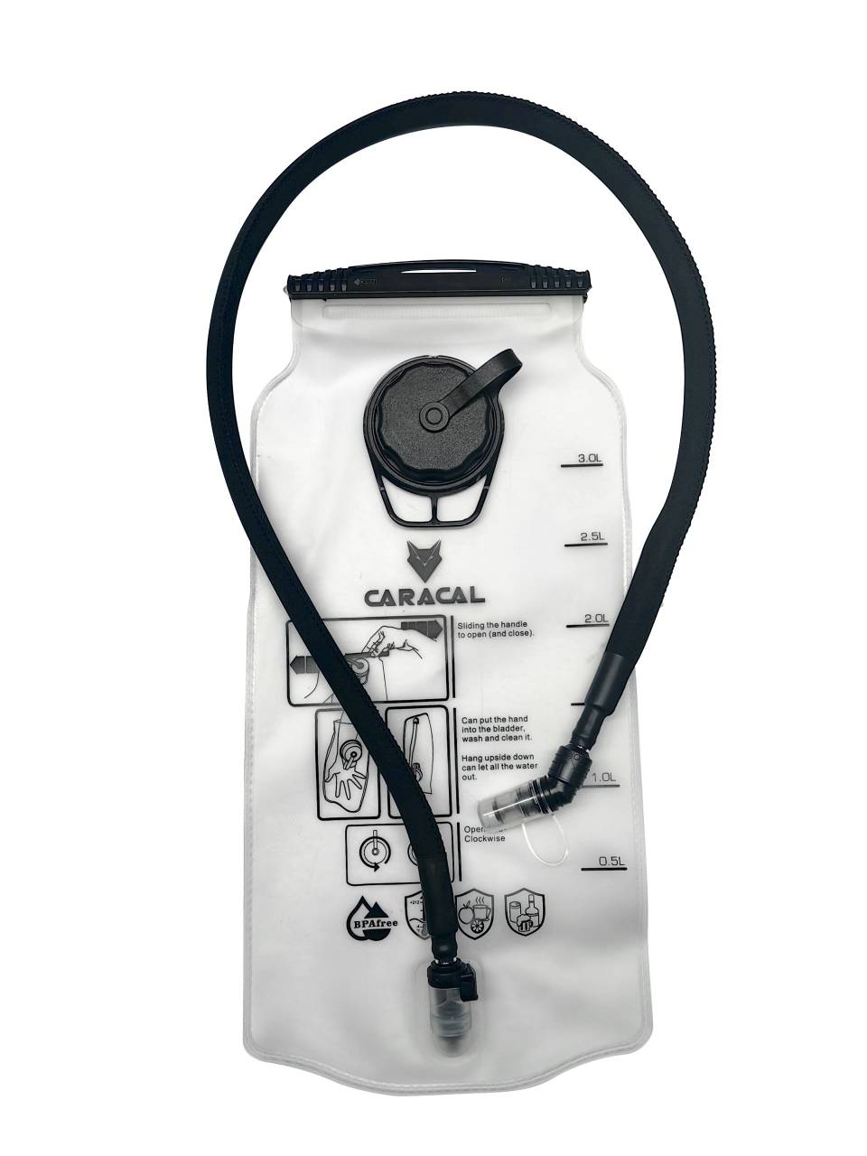کمل بک 3L درب پیچی کاراکال مدل CA-C124B