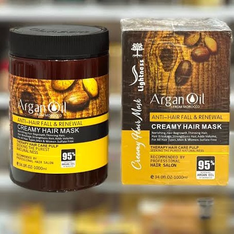 ماسک مو لایتنس مدل روغن آرگان تقویت کننده