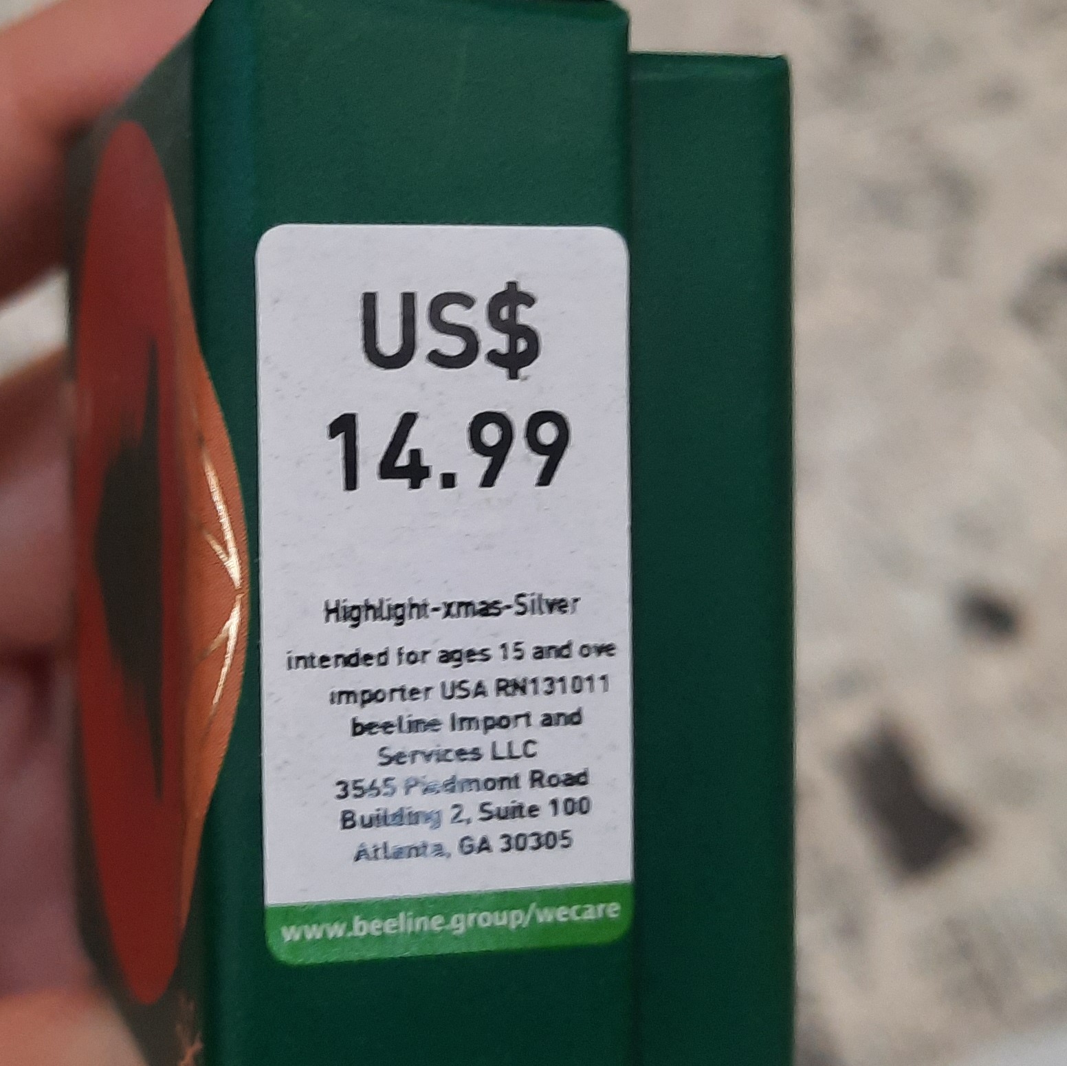 گوشواره نقره 925 تایلندی وارداتی طرح گوزن مینیمال وارداتی جعبه دار
