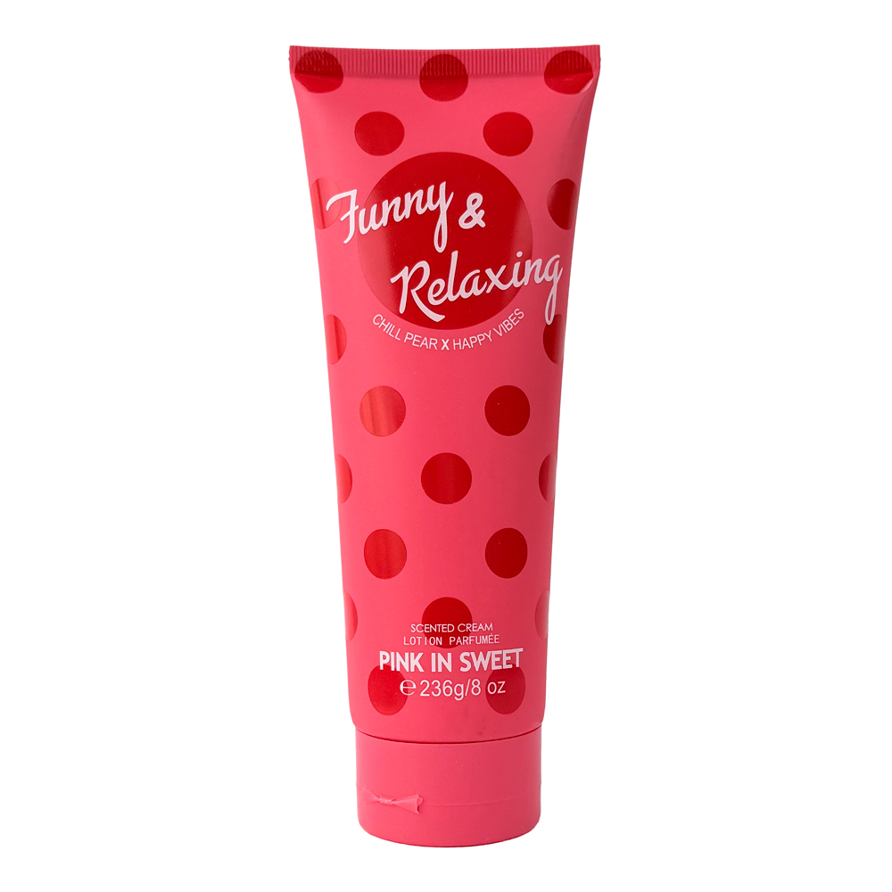 لوسیون بدن Funny and relaxing پینک این سوییت Pink in sweet