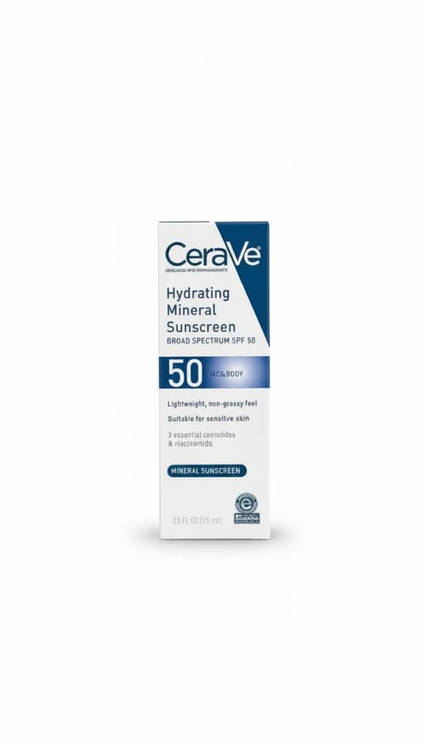 ضد آفتاب مینرال سراوی SPF 50 مخصوص صورت