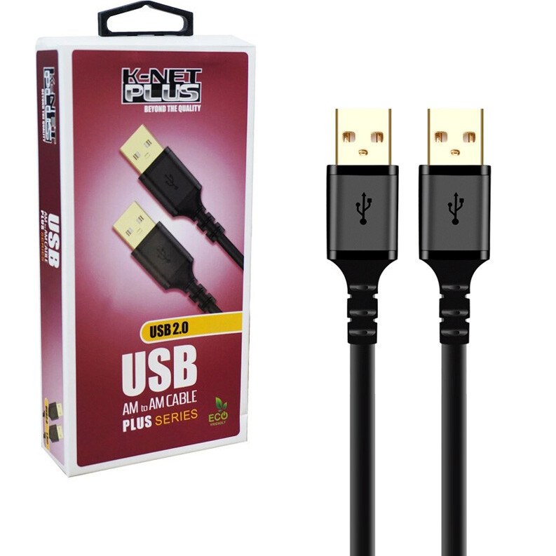 کابل لینک کی نت پلاس مدل KNET-PLUS KP-CUAM2015 USB 2.0 طول 1.5 متر