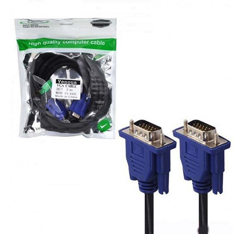 کابل 3 متری VGA ونوس VENOUS PV-K103