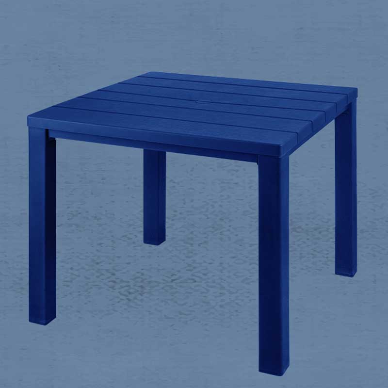 میز مربع حصیری پلاستیکی جاسمین 90×90 | خادم پلاست (MP)