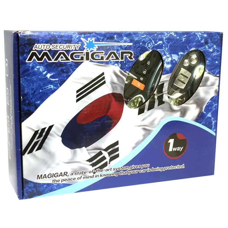 دزدگیر خودرو MAGIGAR با کیت وارداتی