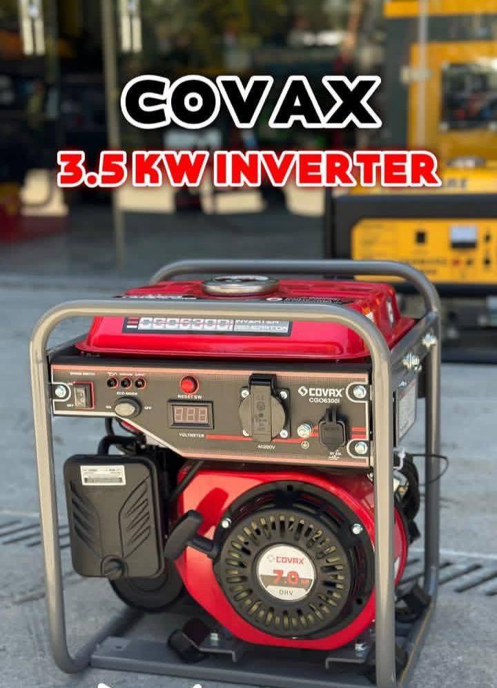 موتور برق اینورتر کواکس (COVAX) مدل CGO6300i توان 3.5 کیلووات