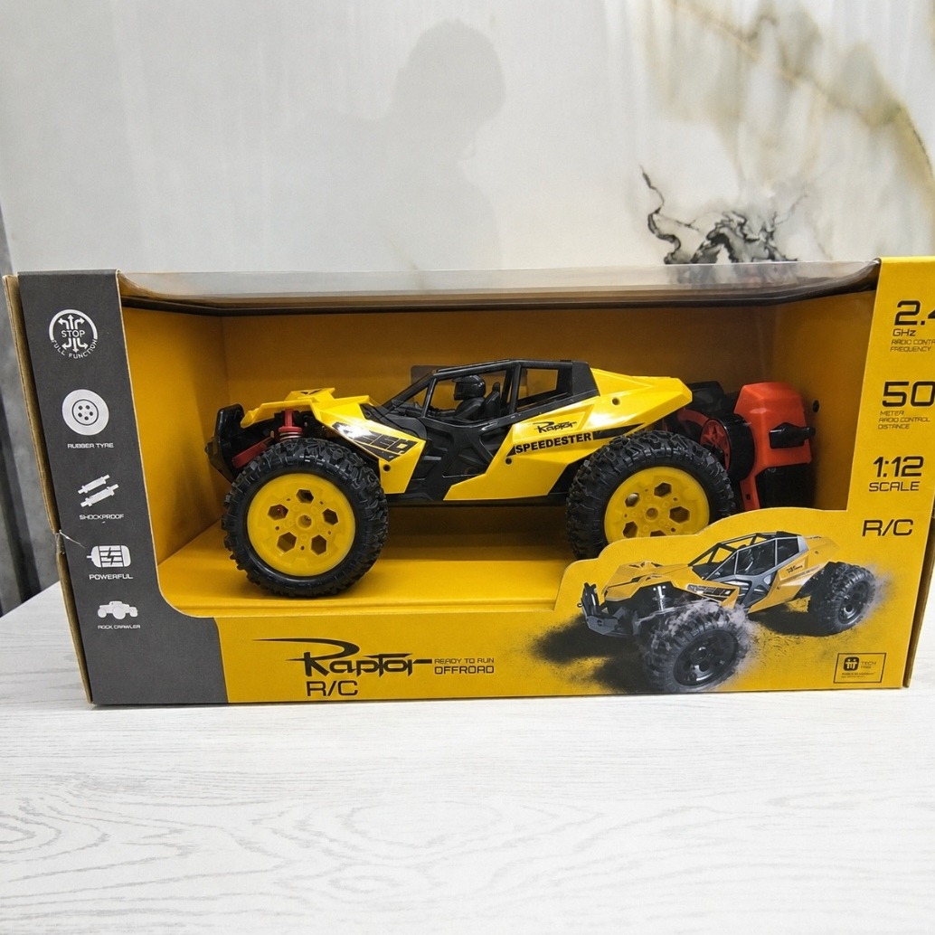 ماشین کنترلی آفرود Raptor RC سایز بزرگ