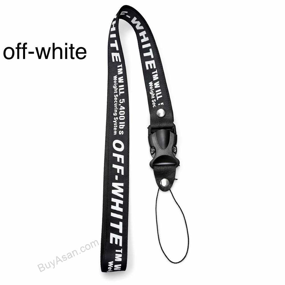 بند آویز گردنی موبایل OFF WHITE