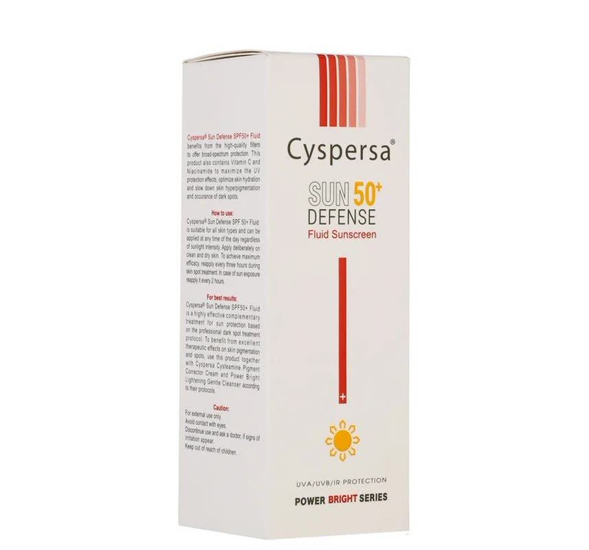 کرم ضد آفتاب بی رنگ سیسپرسا فلوییدی SPF50
