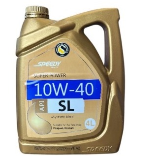 سوپر پاور ویژه اسپیشیال SL 10W40 اسپیدی 4 لیتری پلاستیکی