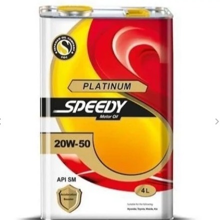 پلاتینیوم 20W50 SM اسپیدی 4 لیتری