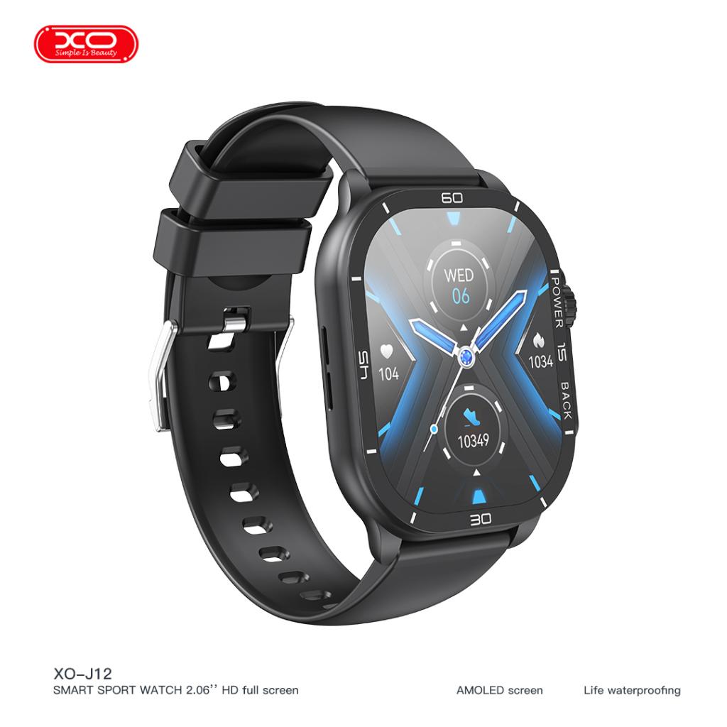 ساعت هوشمند ایکس او XO مدل J12 با نمایشگر AMOLED