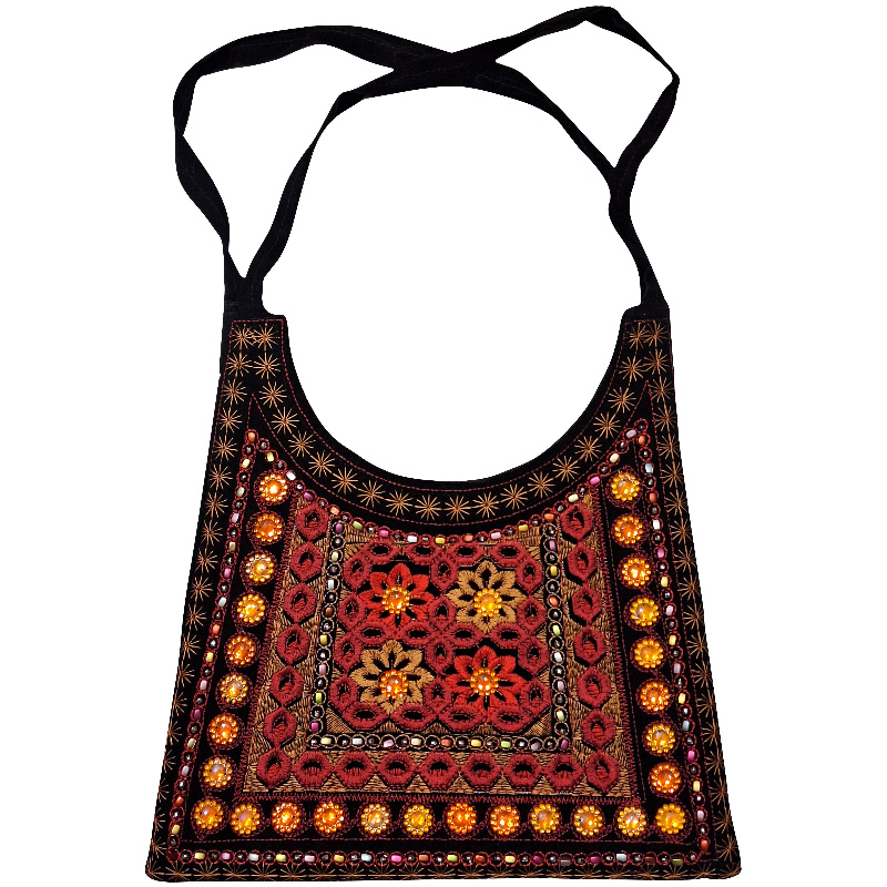 کیف رو دوشی سوزن دوزی کد KFSOOZ111