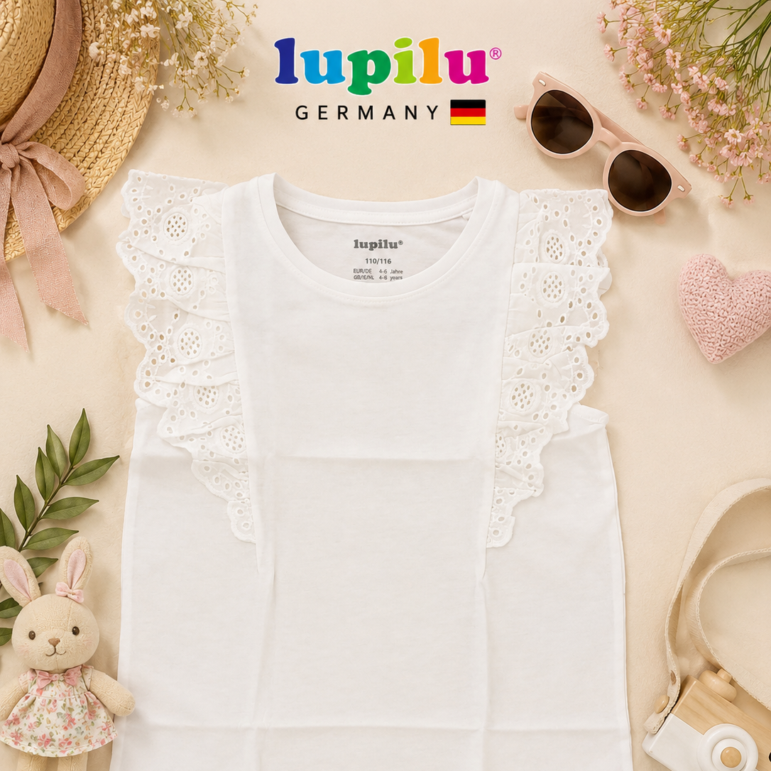 تاپ دخترانه وارداتی Lupilu آلمان