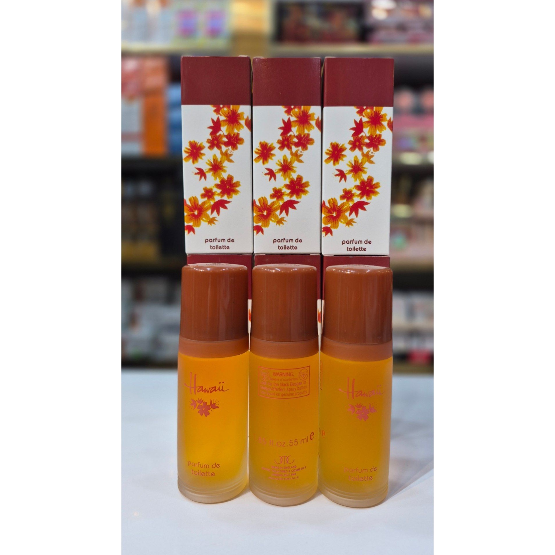 عطر هاوایی Hawaii حجم 55 میلی‌لیتر با رایحه گرم و شیرین گلی