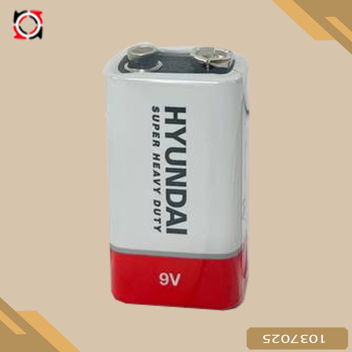 باطری کتابی هیوندای SUPER HEAVY زینک شرینگ 1 عددی