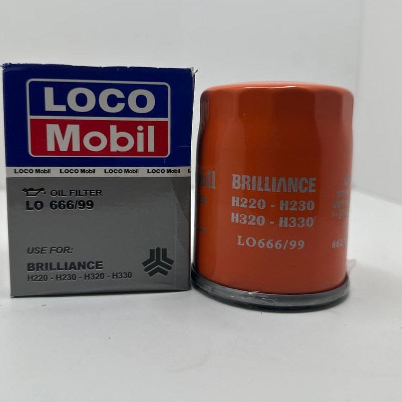 فیلتر روغن برلیانس H320 H330 H230 H220 مدل لوکوموبیل (پس کرایه)