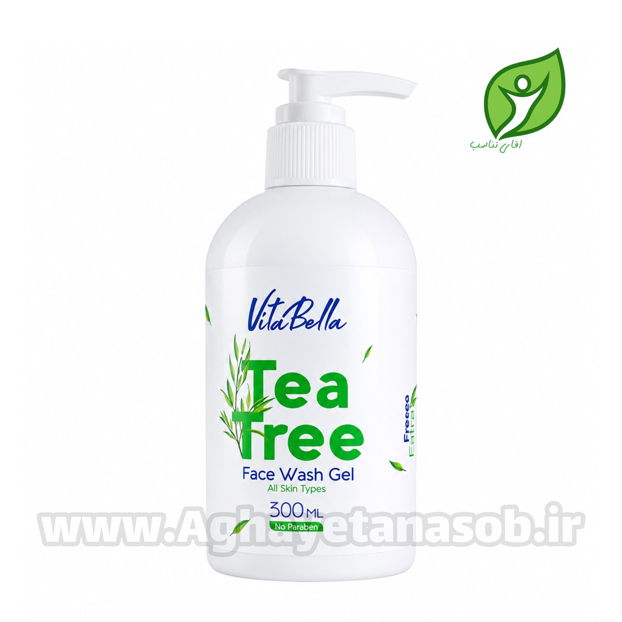 فیس واش ژل شست و شوی صورت ویتابلا tea tree