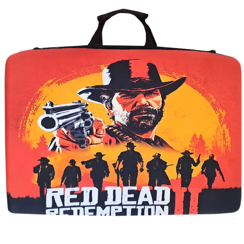 کیف حمل کنسول پلی استیشن 5 اسلیم مدل RED DEAD KE50021