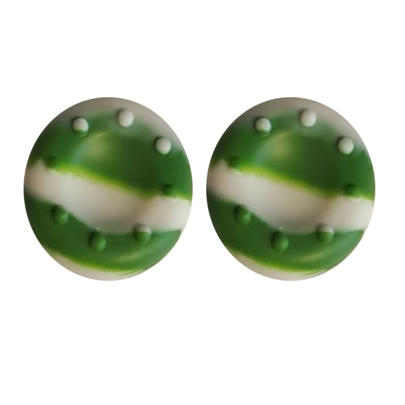 روکش سیلیکونی آنالوگ دسته بازی مدل white green A7 بسته 2 عددی