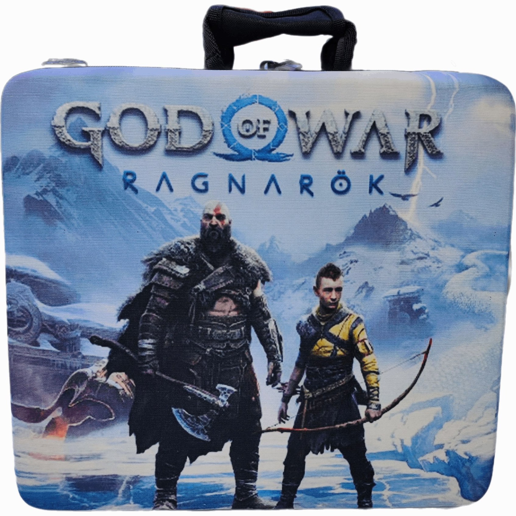 کیف حمل PS4 و XBOX های نسل هشتم طرح God of War Ragnar k