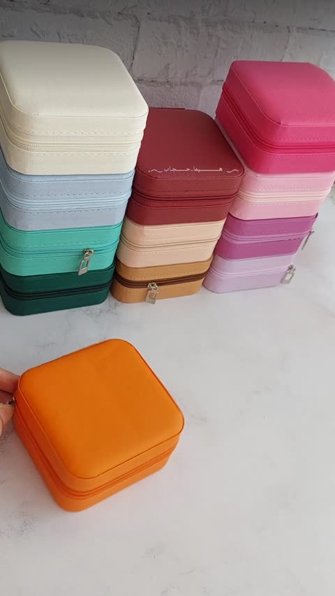جعبه جواهرات و نظم دهنده اکسسوری ملکه بسیار کاربردی برا مسافرت و داخل کیف و.. 