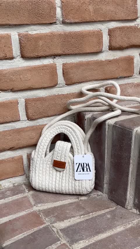 کیف قیطونی طرح زارا دسته دار