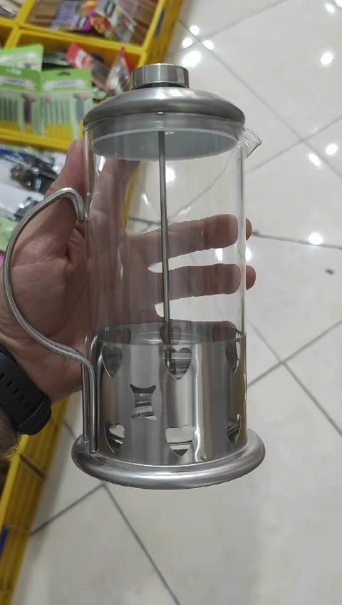 فرنچ پرس استیل600میلی لیتری