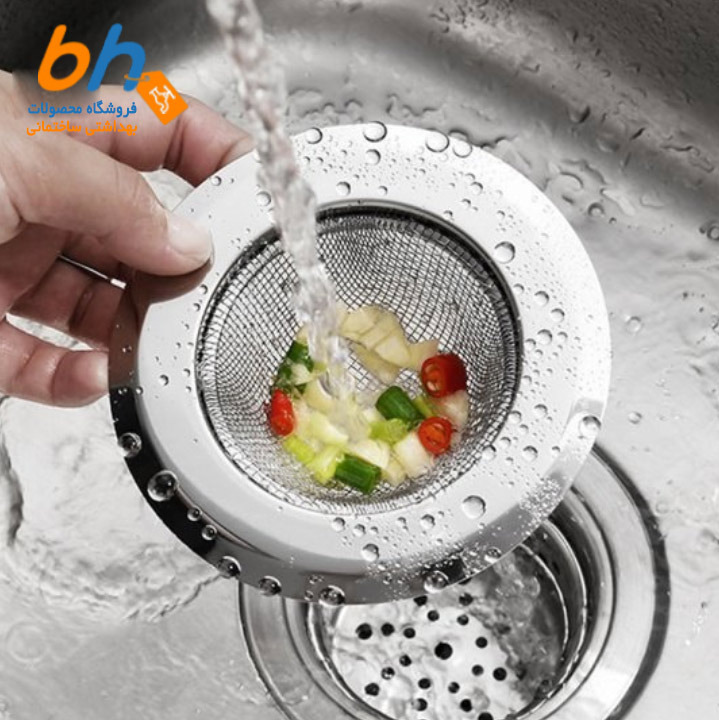 صافی سینک ظرفشویی استیل