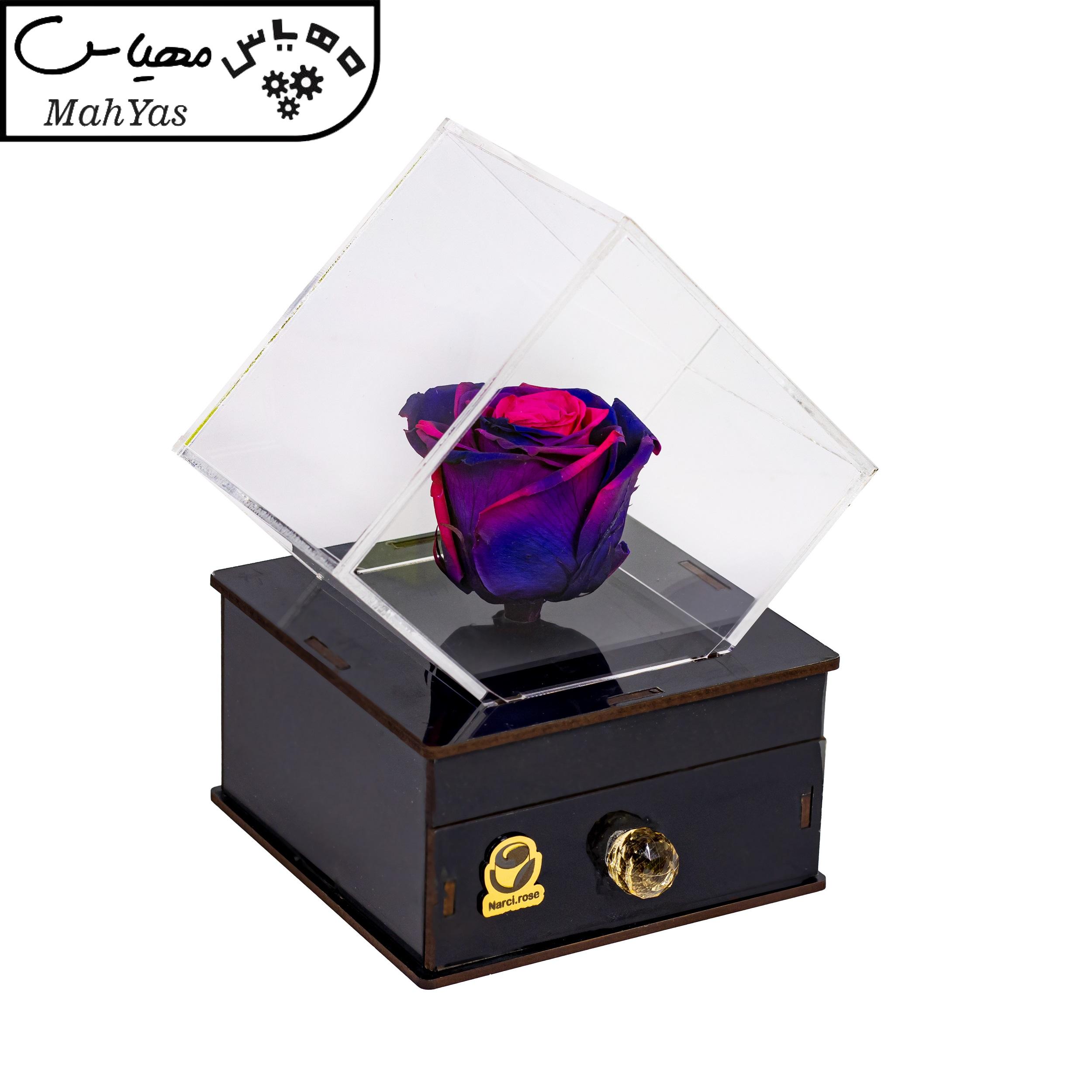 گل رز جاودان نارسی مدل دیاموند کد 506