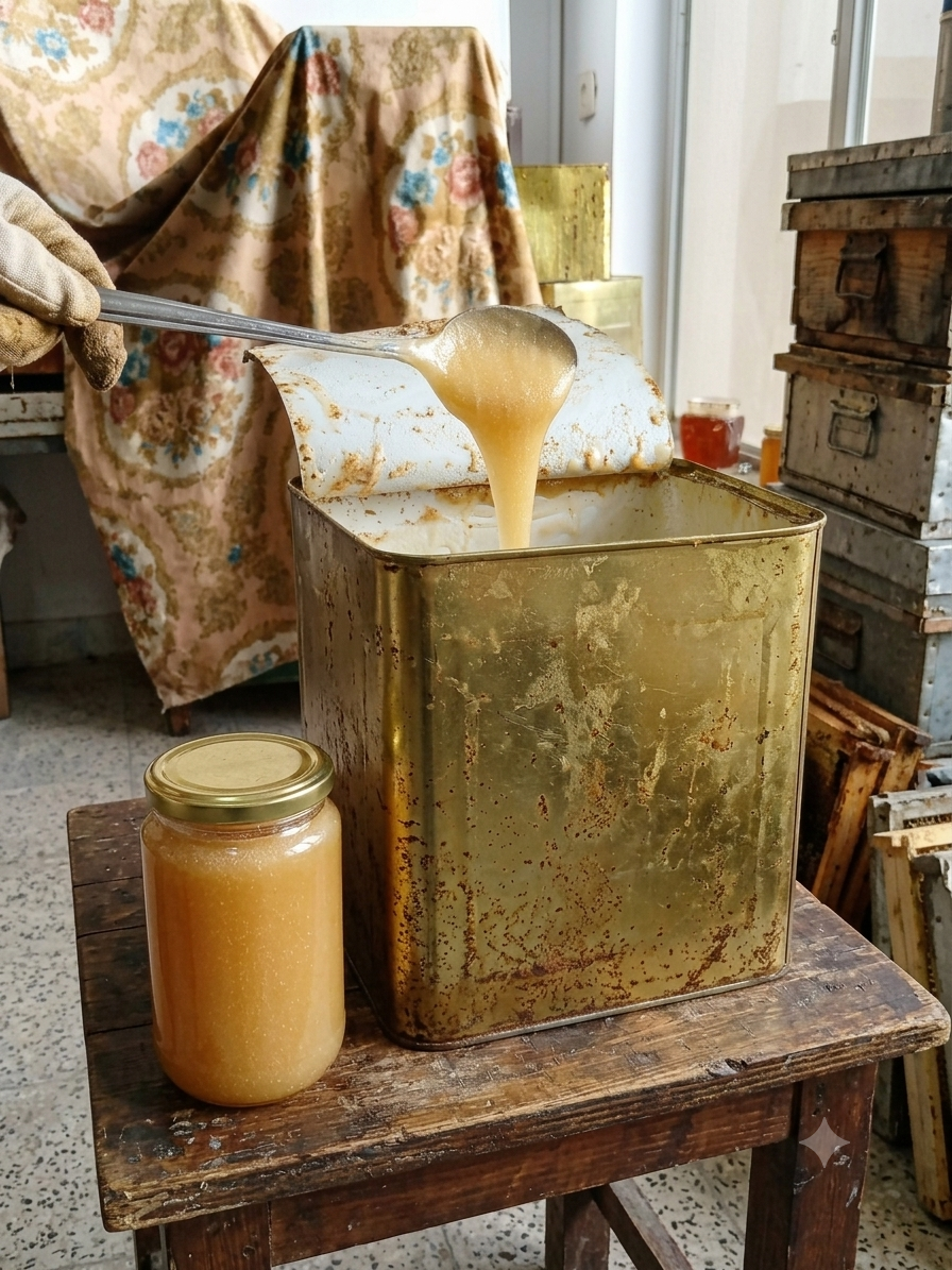 عسل رس زده درجه یک