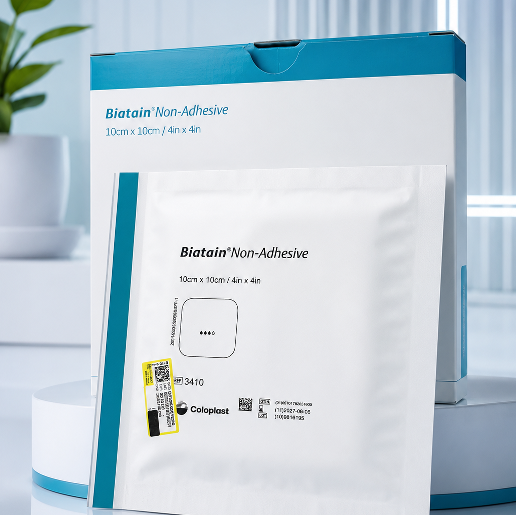 پانسمان فوم بدون چسب بیاتین کلوپلاست Biatain Non-Adhesive Foam Dressing