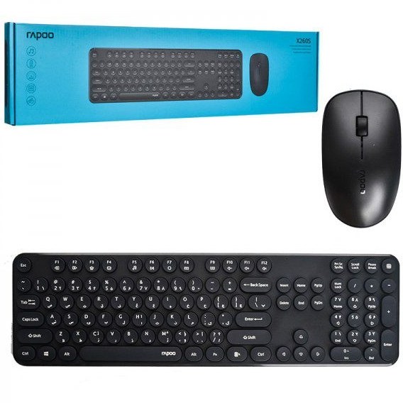 ست ماوس و کیبورد رپو X260s بی سیم