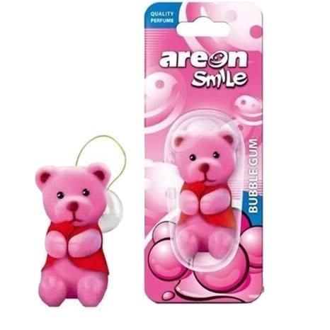 خوشبو کننده خودرو آرئون مدل عروسکی با رایحه آدامسی Bubble gum