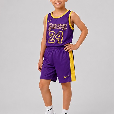 تاپ شلوارک ورزشی بچگانه (LAKERS)64519