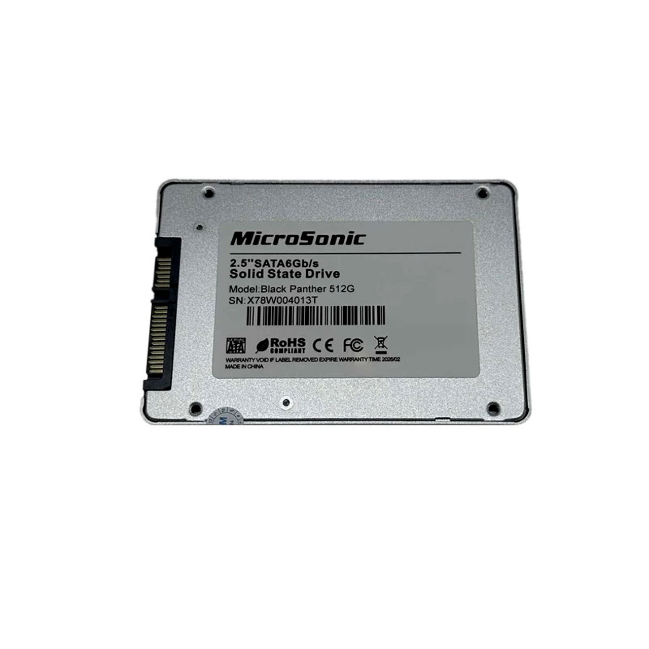 هارد MicroSonic SSD مدل Black Panther ظرفیت 512GB (گارانتی IPM)