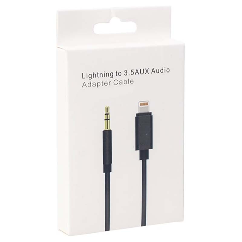 کابل تبدیل Lightning به Jack 3.5m نری پک کارتنی