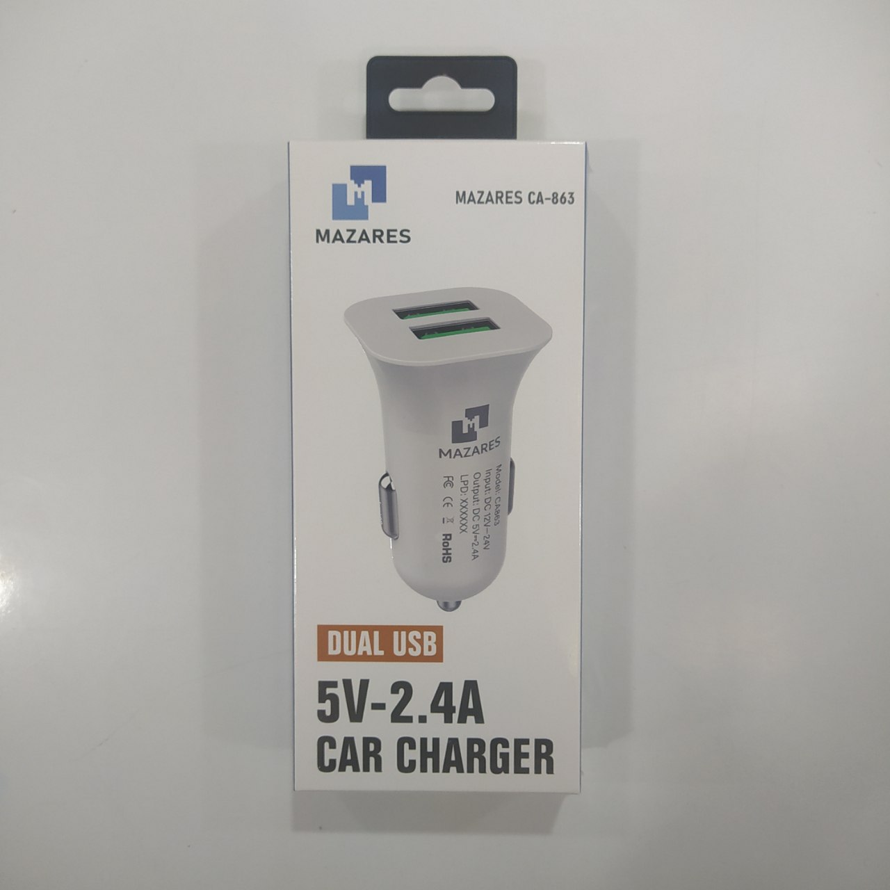 شارژر فندکی میکرو CA863 MAZARES