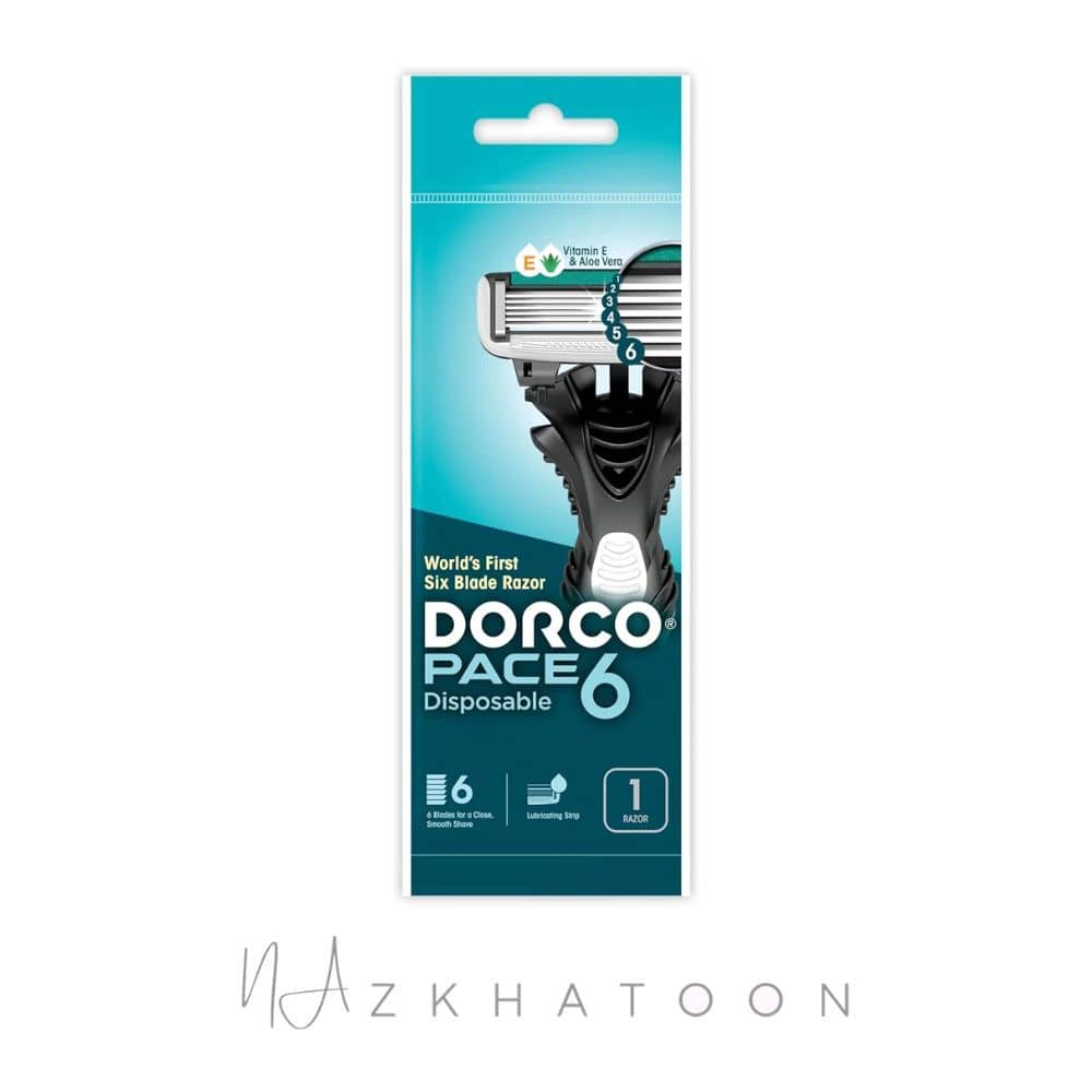 خودتراش دورکو 6 تیغه | Dorco Pace 6 Portable