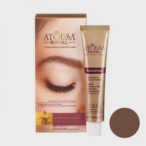 پک رنگ ابرو آتوسا رویال شماره 06 شنی